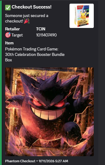 Checkout success: Pokémon 30th Celebration Tech Sticker Collection at Target